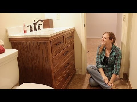 Building a Bathroom Vanity With Drawers - Part 2
