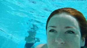 Clara Lawson and Camille Crimson - Swimming