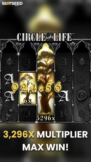 MULTIPLIER WHEEL GOES CRAZY! 💀 CIRCLE OF LIFE MAX WIN #maxwin #slot #circleoflife