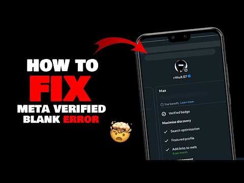 How To Fix Meta Verification Error on Instagram | How to Get Blue tick on Instagram | #raghavpluger
