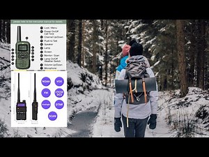 Baofeng UV5G and Ozark Trail FRS Radio Hiking Test