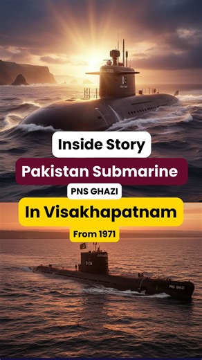 The Mystery of PNS Ghazi in Visakhapatnam Waters – 1971 Indo-Pak War In one of the most dramatic naval episodes of the 1971 Indo-Pak War, the Pakistani submarine PNS Ghazi secretly entered the waters of Visakhapatnam with a mission to destroy the Indian Navy’s flagship aircraft carrier INS Vikrant. Ghazi, Pakistan’s most powerful submarine at the time, sailed over 3,000 kilometers to the Bay of Bengal in a covert attempt to shift the balance of naval power. On the night of December 3, 1971, an u