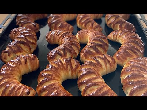 Cheesy Soft Turkish Pogaca! 😍 🥐