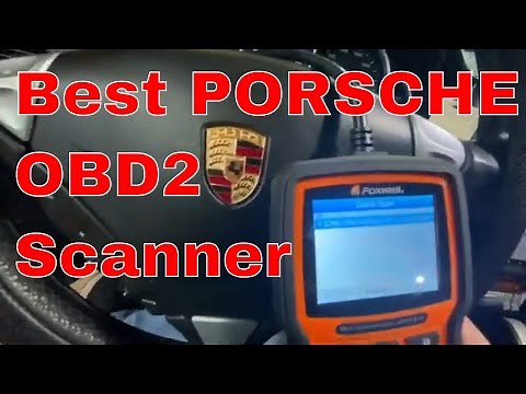 FOXWELL NT-510 ELITE OBD2 SCANNER FOR PORSCHE CAYENNE, BOXSTER, and MORE