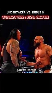 “The Last Ride vs The Game – Triple H vs The Undertaker (Final Battle)”