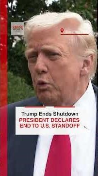 BREAKING: Trump’s Bold Shutdown Remarks Spark Uproar Amid Washington Deal Announcement