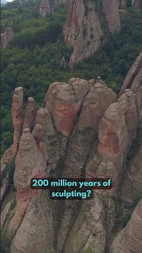 A 2000 Year Old Fortress Built Into These Rocks #history #bulgaria #explore
