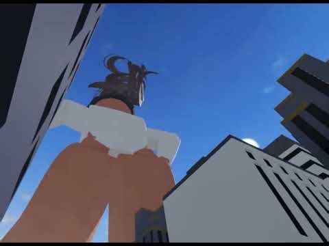 Giantess Sophia Stomps on City