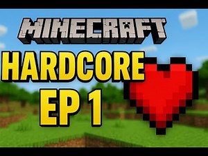 ⚔️ Minecraft Hardcore EP 1 – The Beginning of Survival!