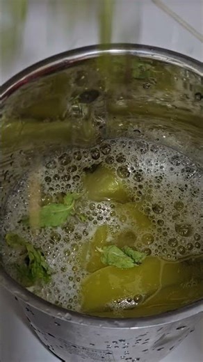Raw mango juice recipe 😍👋🏻 || pacha mangha juice || #mangojuicerecipe