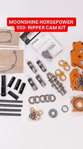 1.2K views · 212 reactions | MOONSHINE HORSEPOWER 550 RIPPER Cam Kit...