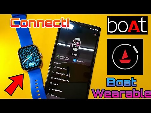 How To Connect With Boat Wearables App | Connect Smartwatch With Boat Wearables App | Boat Wearable