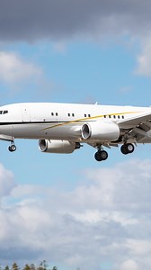 BBJ gliding into the capital. | Canberra Airport