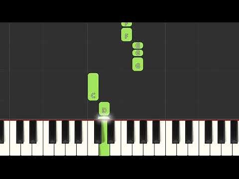 Baa, Baa, Black Sheep - Super Easy Piano Tutorial