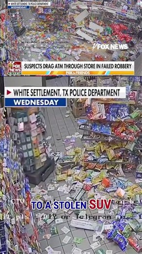 WATCH: Thieves DESTROY convenient store in a FAILED ATM HEIST #foxnews #news #us #fox