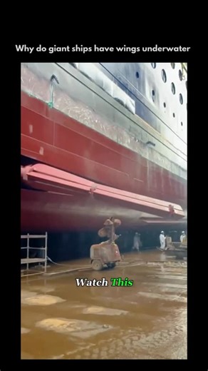 Engineering | Science | Technology on Instagram: "Those “wings” under ships aren’t decoration — they’re called hydrofoils, and they completely change how a vessel moves 🚢✨ As the ship gains speed, hydrofoils generate lift underwater, raising the hull above the water’s surface. This reduces drag, boosts speed, improves fuel efficiency, and makes the ride smoother in rough seas 🌊⚙️ Less water resistance means faster travel, lower fuel consumption, and better stability — that’s why hydrofoils are