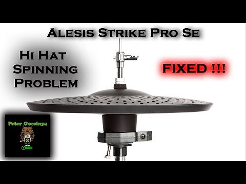 🥁 Alesis Strike Pro Se Issue - Hi Hat Spinning problem & easy fix