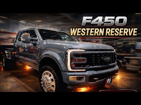 Akins Ford F450 Western Reserve at the NATDA Trailer Show in Nashville, Tennessee