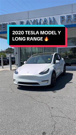 2020 Tesla Model Y Long Range White on White