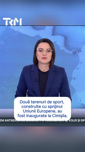 17K views · 291 reactions | Locuitorii orașului Cimișlia au acum acces la două terenuri moderne pentru tenis de câmp, baschet și volei, construite cu sprijinul Uniunii Europene. Noile spații, adaptate și pentru persoanele cu dizabilități, vor motiva tinerii să practice sportul în aer liber și să descopere noi discipline. #Cimișlia #SportPentruToți #UEînMoldova #TerenuriDeSport #TenisDeCâmp #ViațăActivă | TV Moldova1 | Facebook