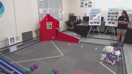 Pleasant Valley High School robotics team travel for world championship | Haystack News
