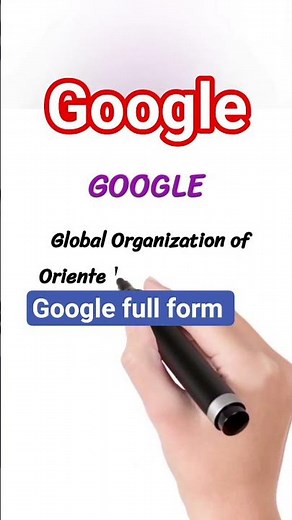 🔴Google full form | full form of google | Full Form | What is the full form of Google | Google