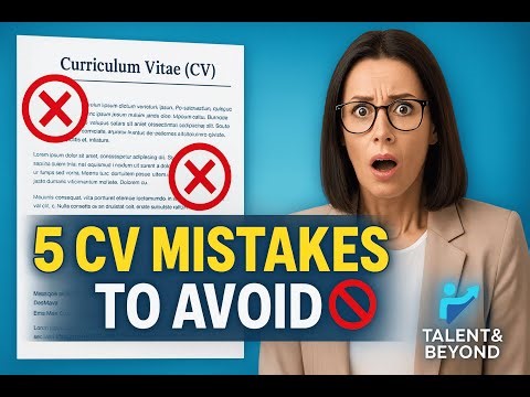 5 CV Mistakes That Are Costing You Interviews in 2025 (Must Watch!)