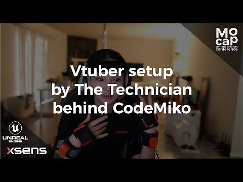 Vtuber setup by The Technician behind CodeMiko