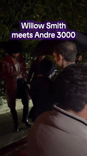 12K views · 95 reactions | Andre 3000 casually introduced himself to Willow Smith like it was nothing… and it was the most wholesome moment ever. He’s not big on street interviews, so I stayed respectful but when he started snapping selfies with everyone, I had to jump in. I was low-key frozen like a deer in headlights, but listen… Andre 3000 has been my #1 celebrity since day one. ✨ | Joy Of Everything | Facebook