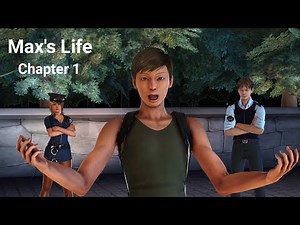 Max's Life Game Chapter 1- Max falls into the gang's trap and goes to prison