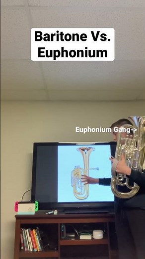 Baritone vs. Euphonium: How can you tell the difference? #music #baritone #euphonium