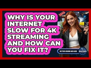 Why Is Your Internet Slow For 4K Streaming And How Can You Fix It? - NextGen Viewing and Audio
