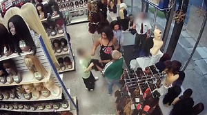 Male suspect, Maryland store employees caught on camera fighting during attempted robbery