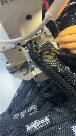 Sewing Net Fabric with Accuracy and Care