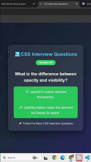 🚀 CSS Interview Quiz | Can You Score 10/10? 🤯