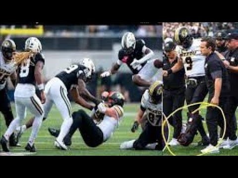 Heartbreaking Moment Beau Pribula Carted Off the Field After Devastating Leg Injury vs Vanderbilt!