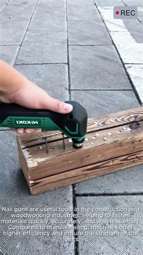 Nail gun fast powerful precise easy use