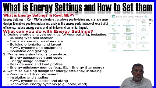 Revit MEP Energy Settings A Step-by-Step Guideریویٹ ایم ای پی میں توانائی کا تجزیہ کیسے بنایا جائے۔P