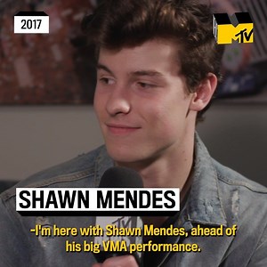 Shawn Mendes is performing at the VMAs this year! To celebrate, we're throwing it back to our 2017 interview with him where he talked about performing at the Video Music Awards for the first time and wanting to "belong" on the stage. | MTV News