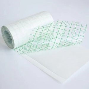 [Hot Item] Transparent PU Film Dressing Medical Wound Care Waterproof Adhesive Wound Dressing PU Film Roll Plaster