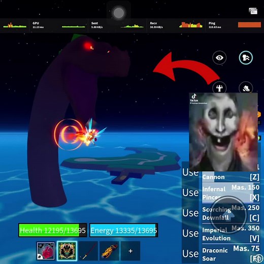 Joker with One Tooth in Blox Fruits Gameplay