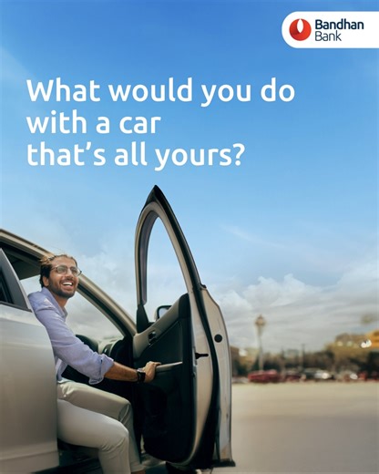 812K views · 1.6K reactions | Drive your dream car without financial roadblocks. Apply for a #CarLoan with attractive interest rates, swift approvals, and flexible repayment options. Learn more: https://bit.ly/3HY9R82 Locate a branch: https://bit.ly/4026gfH T&C apply. #BandhanBank | Bandhan Bank | Facebook