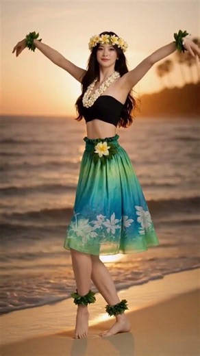 Gentle Modern Hula 'Auana at Golden Sunset 🌺 | Soothing Island Dance for Deep Relaxation