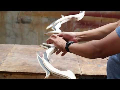 DIY: Make Daedric bow from Plywood | Daedric bow vs coke | Make Daedric bow from Elder scroll-Skyrim