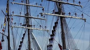 3K views · 57 reactions | Making their way from Tahiti, the Peruvian ship BAP Union sailed 29 days to port here on Guam this morning ready to immerse themselves in the island culture, enjoy some much needed rest and relaxation, and engage in community service projects. KUAM News was there when the ship docked at Naval Base Guam and has this report on ship's world journey. | KUAM News | Facebook