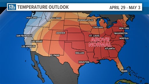 April weather sees record high temperature in Norfolk, record low in Elizabeth City