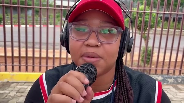 VVA has started her first broadcast here at Botho University for the Botswana innovation day activation. | Yarona FM