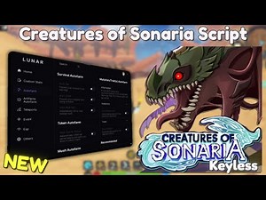 *NEW* Creatures of Sonaria Script [ Pastebin 2025 ] Keyless