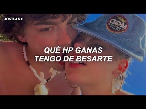 que hp ganas tengo de besarte | KAROL G, Peso Pluma - QLONA (Letra)