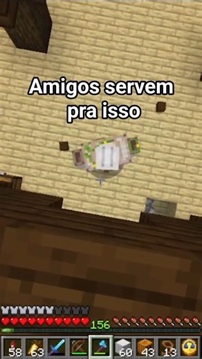 Amigo estou aqui 🎶 #minecraft #minecraftshorts #minecraftjava #amigo #jogo #game #nerd #geek